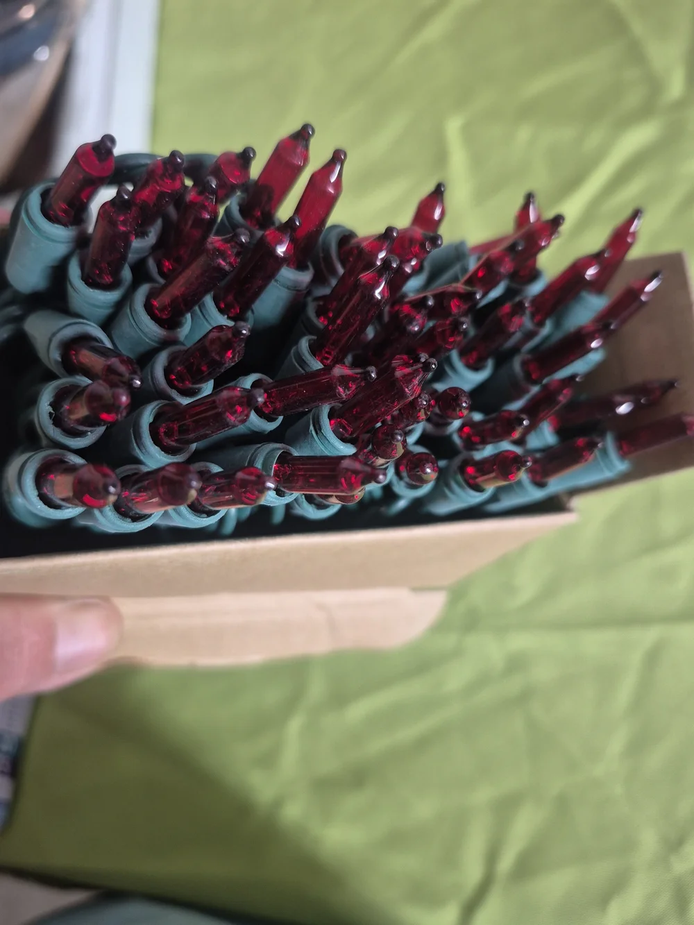 Holiday Time Red Mini Light Set - 100 Count